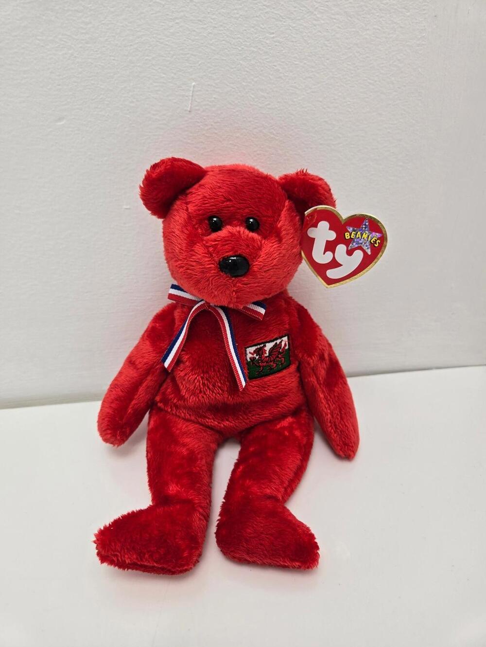 Ty Beanie Baby “Wales” the Bear - UK Exclusive (8.5 inch)